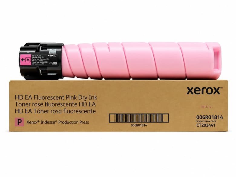 fluorescent pink toner for Xerox Iridesse